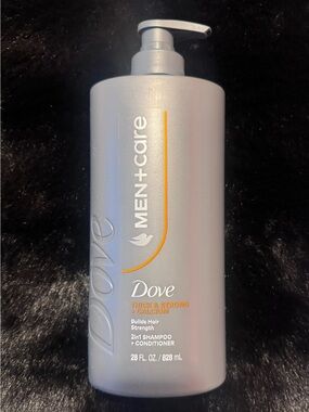 Dove Men+Care Thick & Strong 2-in-1 Shampoo + Conditioner — Silver